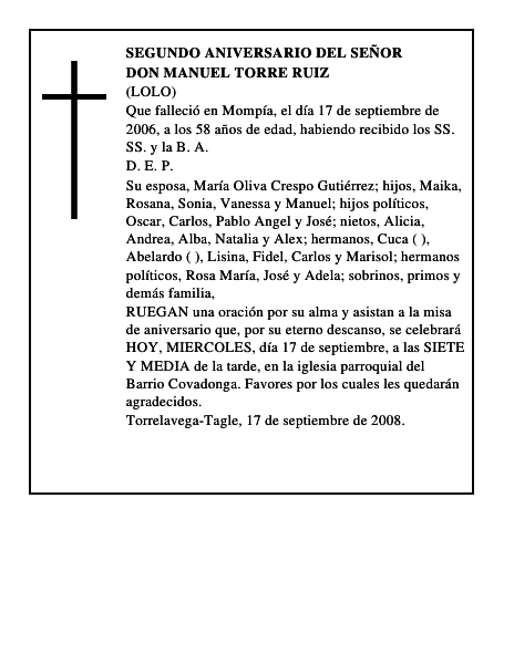 DON MANUEL TORRE RUIZ