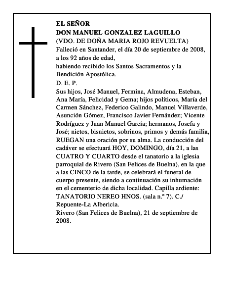 DON MANUEL GONZALEZ LAGUILLO
