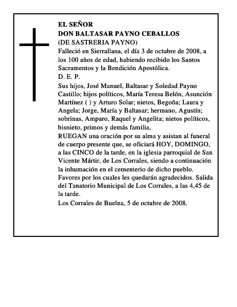 DON BALTASAR PAYNO CEBALLOS