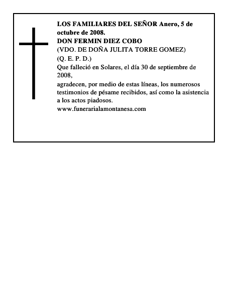 DON FERMIN DIEZ COBO