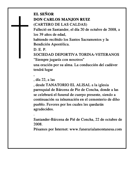 DON CARLOS MANJON RUIZ