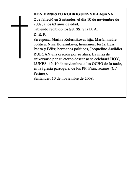 DON ERNESTO RODRIGUEZ VILLASANA