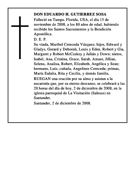 DON EDUARDO H. GUTIERREZ SOSA