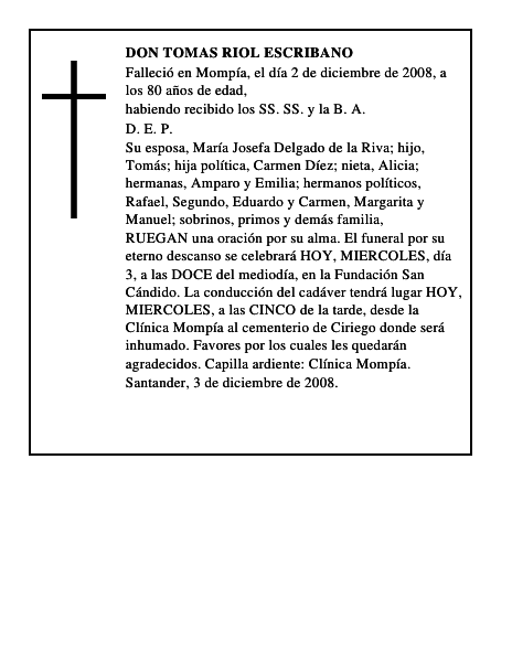 DON TOMAS RIOL ESCRIBANO