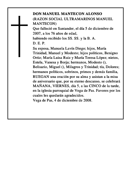 DON MANUEL MANTECON ALONSO
