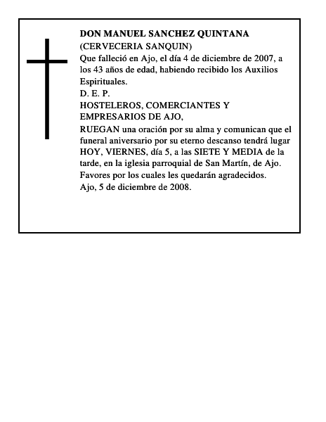 DON MANUEL SANCHEZ QUINTANA