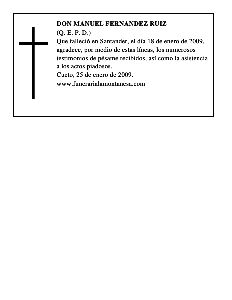 DON MANUEL FERNANDEZ RUIZ