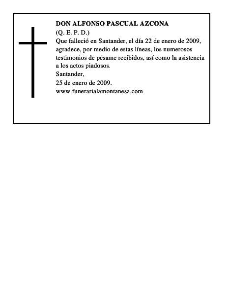 DON ALFONSO PASCUAL AZCONA
