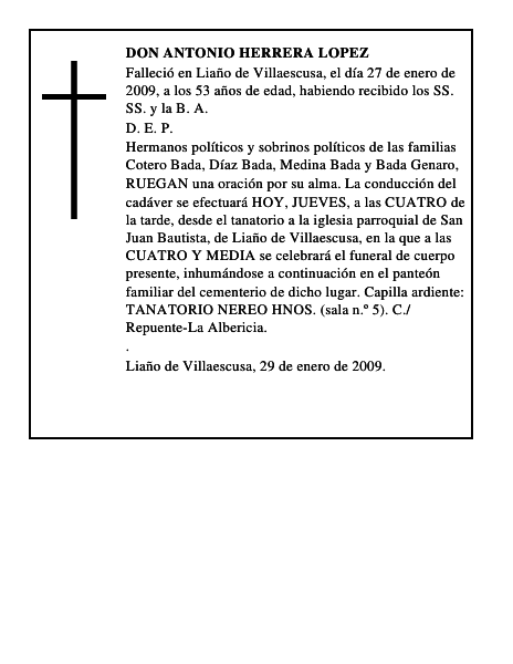 DON ANTONIO HERRERA LOPEZ