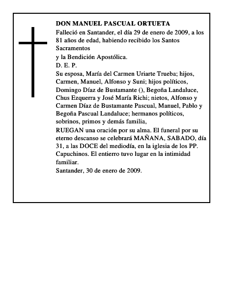 DON MANUEL PASCUAL ORTUETA