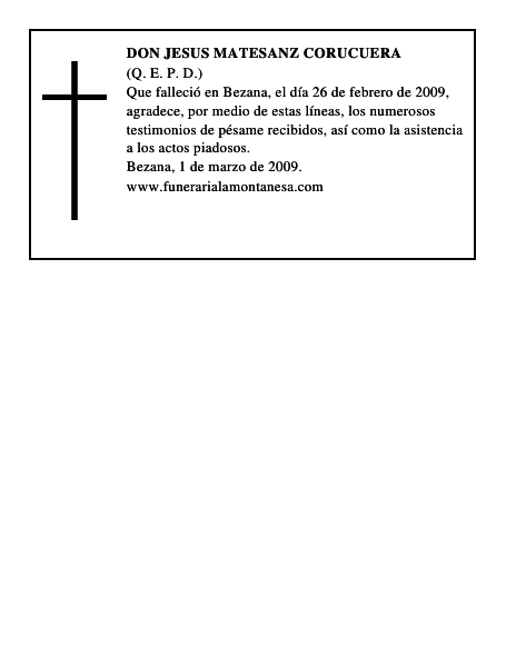 DON JESUS MATESANZ CORUCUERA