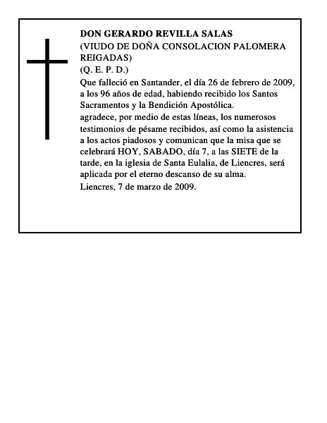 DON GERARDO REVILLA SALAS