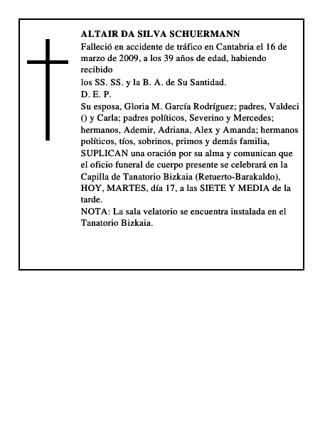 ALTAIR DA SILVA SCHUERMANN
