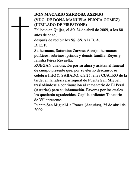 DON MACARIO ZARZOSA ASENJO