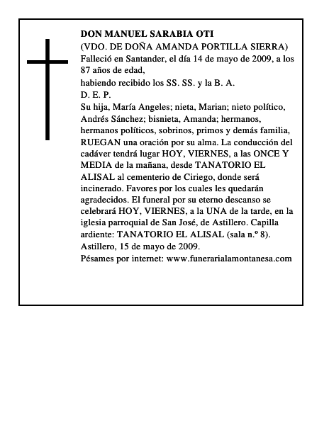 DON MANUEL SARABIA OTI