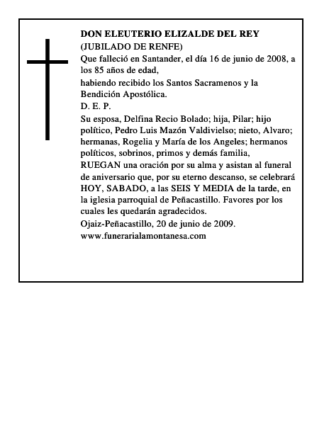 DON ELEUTERIO ELIZALDE DEL REY