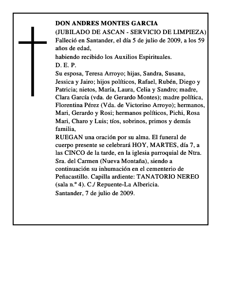 DON ANDRES MONTES GARCIA