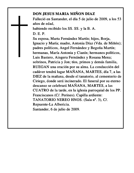 DON JESUS MARIA MIÑON DIAZ