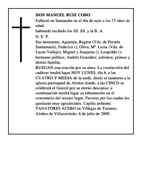 DON MANUEL RUIZ COBO