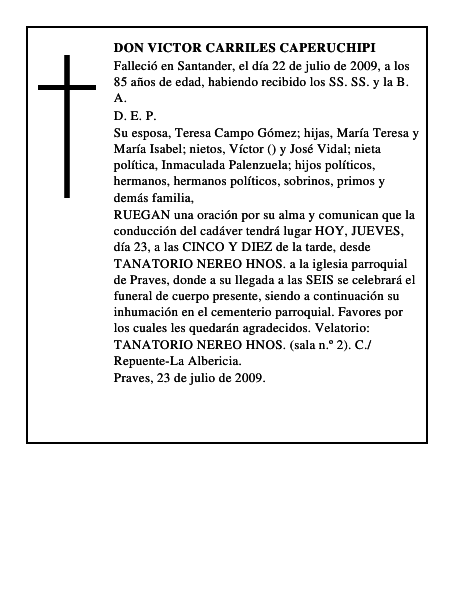 DON VICTOR CARRILES CAPERUCHIPI