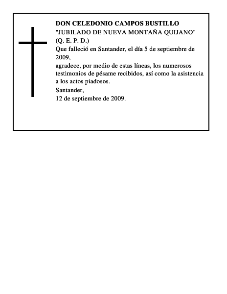 DON CELEDONIO CAMPOS BUSTILLO