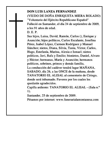 DON LUIS LANZA FERNANDEZ