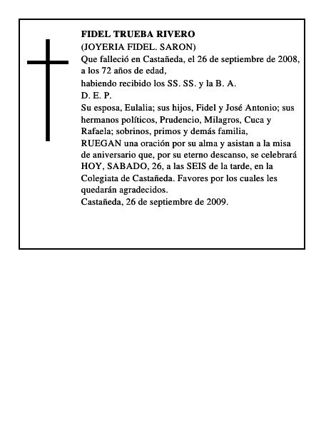 FIDEL TRUEBA RIVERO