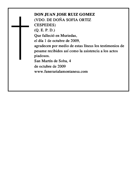 DON JUAN JOSE RUIZ GOMEZ
