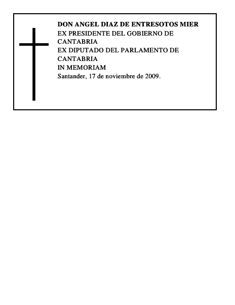 DON ANGEL DIAZ DE ENTRESOTOS MIER