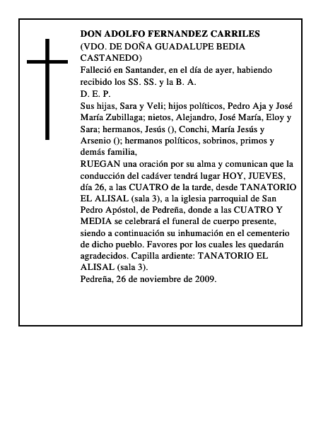 DON ADOLFO FERNANDEZ CARRILES