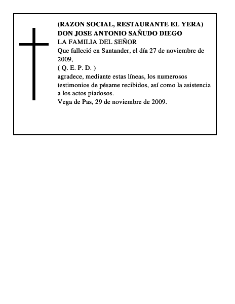 DON JOSE ANTONIO SAÑUDO DIEGO
