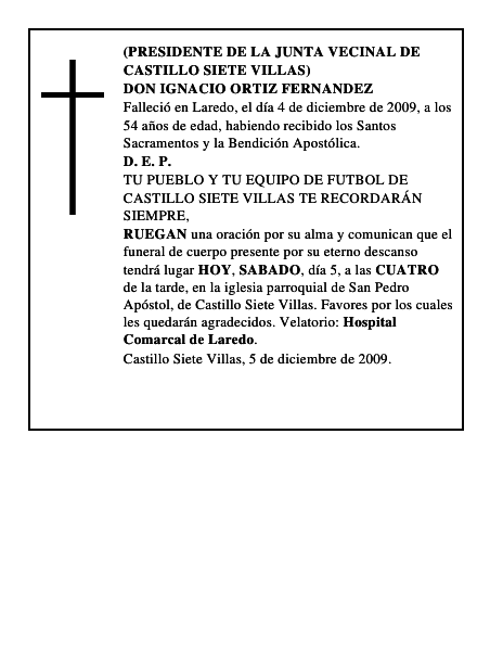 DON IGNACIO ORTIZ FERNANDEZ