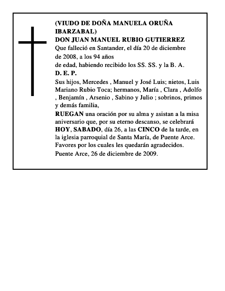 DON JUAN MANUEL RUBIO GUTIERREZ