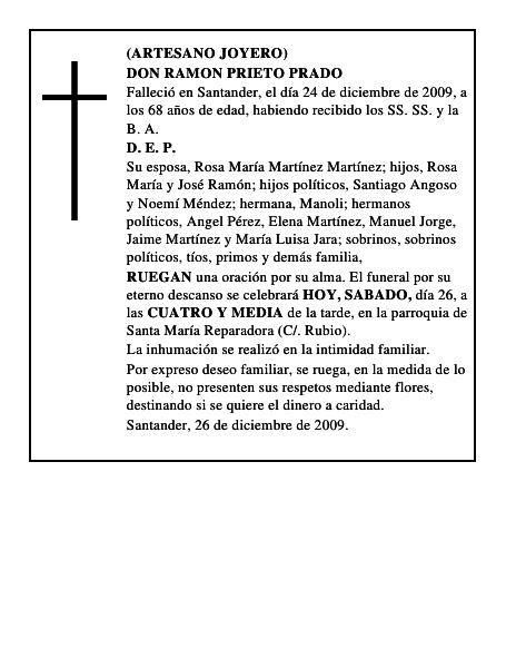 DON RAMON PRIETO PRADO