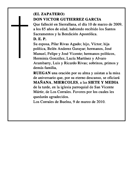 DON VICTOR GUTIERREZ GARCIA