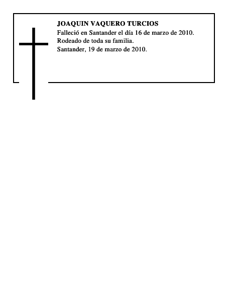 JOAQUIN VAQUERO TURCIOS