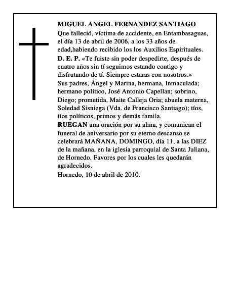 MIGUEL ANGEL FERNANDEZ SANTIAGO
