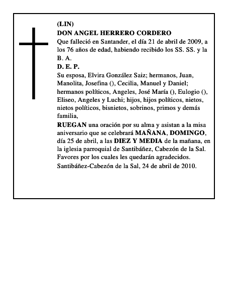 DON ANGEL HERRERO CORDERO