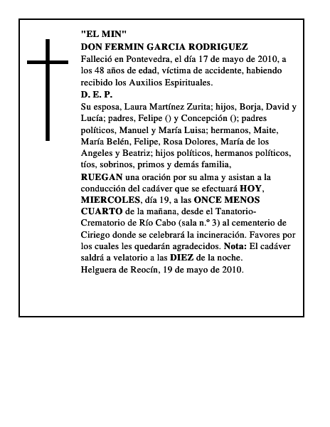 DON FERMIN GARCIA RODRIGUEZ