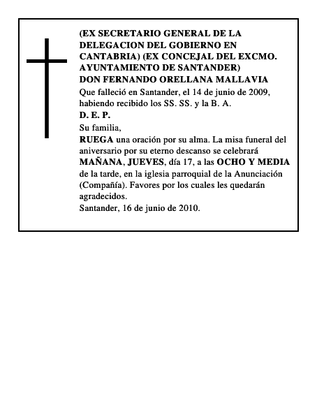DON FERNANDO ORELLANA MALLAVIA