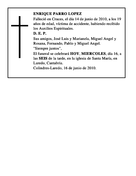 ENRIQUE PARRO LOPEZ