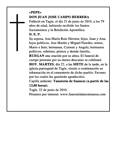 DON JUAN JOSE CAMPO HERRERA