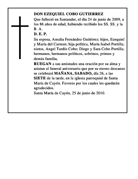 DON EZEQUIEL COBO GUTIERREZ