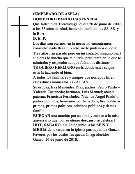 DON PEDRO PARDO CASTAÑEDA