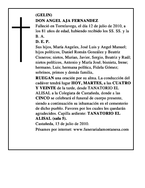 DON ANGEL AJA FERNANDEZ