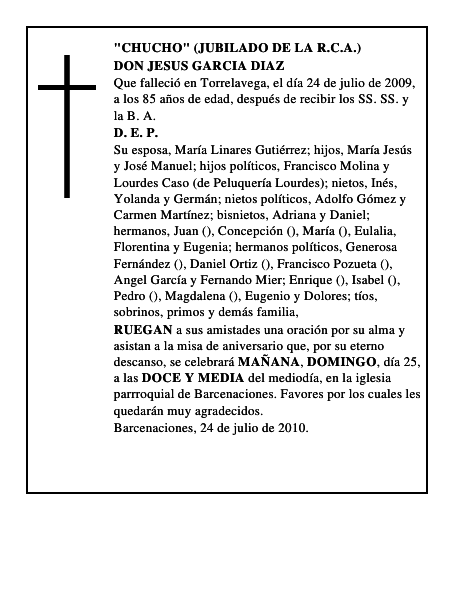 DON JESUS GARCIA DIAZ