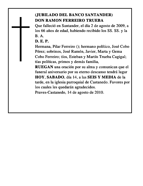 DON RAMON FERREIRO TRUEBA