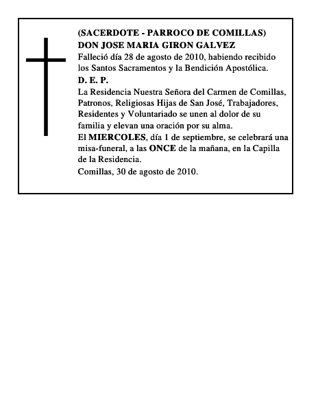 DON JOSE MARIA GIRON GALVEZ