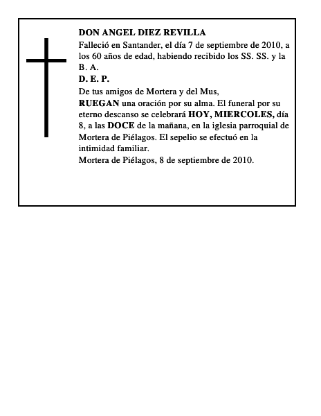 DON ANGEL DIEZ REVILLA