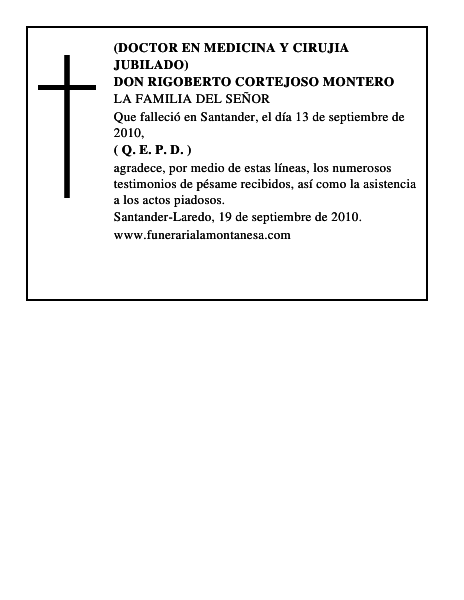 DON RIGOBERTO CORTEJOSO MONTERO
